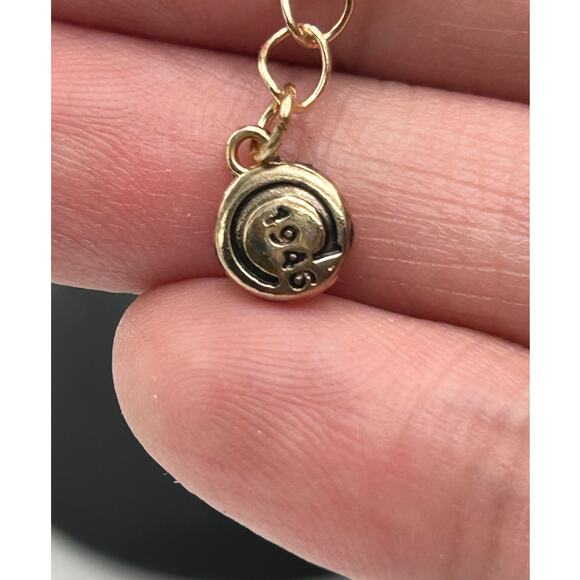 C1946 Gold Tone Bracelet - Picture 3 of 6